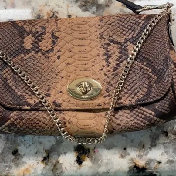 Coach Snake Mini Ruby Crossbody Handbag - Picture 3 of 7